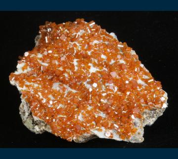 Vanadinite on Calcite - United States of America - RG0277