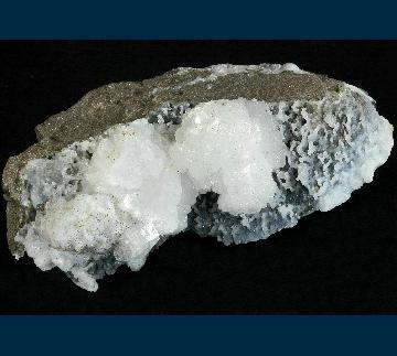 Apophyllite with Stilbite and Quartz ( var. Chalcedony ) - India - RG0684