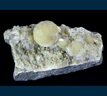 Gyrolite with Calcite - India - RG0685