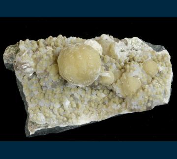 Gyrolite with Calcite - India - RG0685