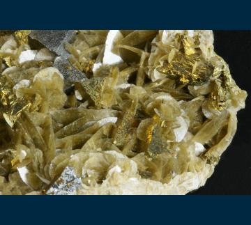Tetrahedrite with Chalcopyrite on Siderite - China - MMH-35