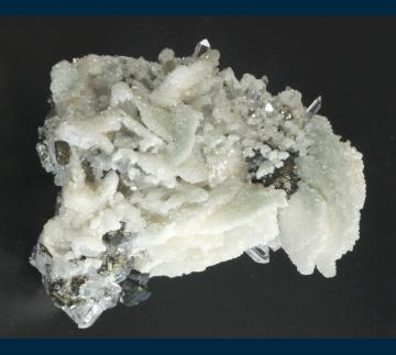 Quartz pseudo after Barite with Chalcocite - Romania - MMH-36