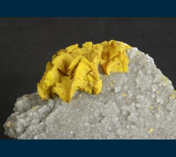 Smithsonite after Dolomite on Quartz - United States of America - RD1524