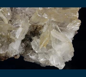 RG0365 Gypsum ( var. Selenite ) from Maravillas Mine, Naica District, Sierra de Naica, Municipio de Saucillo, Chihuahua, Mexico RG0365 Gypsum ( var. Selenite ) from Maravillas Mine, Naica District, Sierra de Naica, Municipio de Saucillo, Chihuahua, Mexico