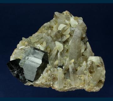 RG1208 Schorl and Apatite on Quartz from Woolley Farm, Dartmoor and Teign Valley District, Bovey Tracey, Devon, England, United Kingdom RG1208 Schorl and Apatite on Quartz from Woolley Farm, Dartmoor and Teign Valley District, Bovey Tracey, Devon, England, United Kingdom