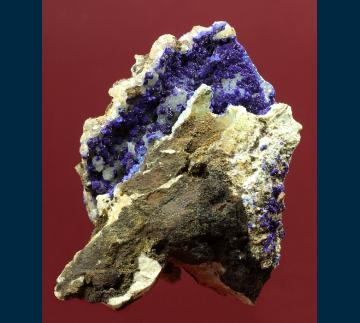 GR128 Azurite from Lavrion District Mines, Lavrion (Laurium) District, Attikí (Attika) Prefecture, Greece GR128 Azurite from Lavrion District Mines, Lavrion (Laurium) District, Attikí (Attika) Prefecture, Greece