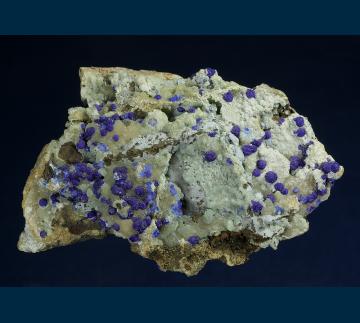 GR128 Azurite from Lavrion District Mines, Lavrion (Laurium) District, Attikí (Attika) Prefecture, Greece GR128 Azurite from Lavrion District Mines, Lavrion (Laurium) District, Attikí (Attika) Prefecture, Greece