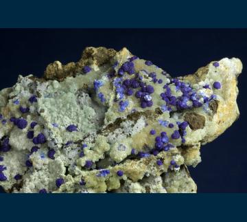 GR128 Azurite from Lavrion District Mines, Lavrion (Laurium) District, Attikí (Attika) Prefecture, Greece GR128 Azurite from Lavrion District Mines, Lavrion (Laurium) District, Attikí (Attika) Prefecture, Greece