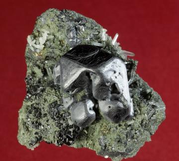 GR139 Galena with Quartz and Sphalerite from Gyudyurska Mine, Zlatograd, Smolyan Oblast, Bulgaria