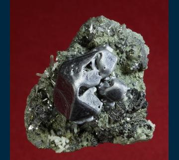 GR139 Galena with Quartz and Sphalerite from Gyudyurska Mine, Zlatograd, Smolyan Oblast, Bulgaria