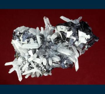 GR145 Galena and Quartz from Krushev dol mine, Madan ore field, Rhodope Mts, Smolyan Oblast, Bulgaria GR145 Galena and Quartz from Krushev dol mine, Madan ore field, Rhodope Mts, Smolyan Oblast, Bulgaria