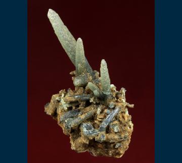 GR83 Quartz ( var. Prase ) from Serifos Island, Cyclade Islands, Kyklades Prefecture, Aegean Islands Department, Greece GR83 Quartz ( var. Prase ) from Serifos Island, Cyclade Islands, Kyklades Prefecture, Aegean Islands Department, Greece