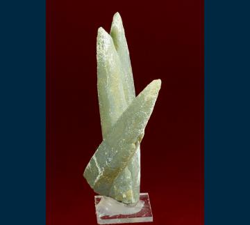 GR99 Quartz ( var. Prase ) from Serifos Island, Cyclade Islands, Kyklades Prefecture, Aegean Islands Department, Greece