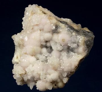 GR101 Rhodochrosite with Calcite from Madem-Lakko Mine, Stratoni operations, Chalkidiki Prefecture, Macedonia Department, Greece GR101 Rhodochrosite with Calcite from Madem-Lakko Mine, Stratoni operations, Chalkidiki Prefecture, Macedonia Department, Greece
