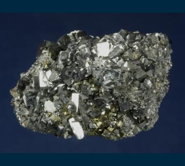 GR104 Arsenopyrite with Pyrite from Madem-Lakko Mine, Stratoni operations, Chalkidiki Prefecture, Macedonia Department, Greece GR104 Arsenopyrite with Pyrite from Madem-Lakko Mine, Stratoni operations, Chalkidiki Prefecture, Macedonia Department, Greece