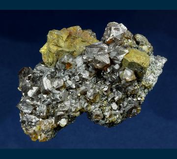 RG0939 Chalcopyrite with Sphalerite from Commodore Mine, Creede District, Creede, Mineral County, Colorado, USA RG0939 Chalcopyrite with Sphalerite from Commodore Mine, Creede District, Creede, Mineral County, Colorado, USA