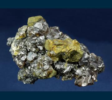 RG0939 Chalcopyrite with Sphalerite from Commodore Mine, Creede District, Creede, Mineral County, Colorado, USA RG0939 Chalcopyrite with Sphalerite from Commodore Mine, Creede District, Creede, Mineral County, Colorado, USA