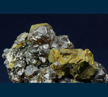 RG0939 Chalcopyrite with Sphalerite from Commodore Mine, Creede District, Creede, Mineral County, Colorado, USA RG0939 Chalcopyrite with Sphalerite from Commodore Mine, Creede District, Creede, Mineral County, Colorado, USA