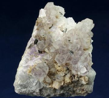 RG0941 Hematite on Quartz (v. Amethyst) from Ten Strike Mine, Aravaipa District, Cobre Grande Mountains, Graham County, Arizona, USA