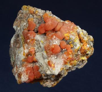 WR7065 Mimetite from San Pedro Mine, Municipio de Cerro de San Pedro, San Luis Potosi, Mexico