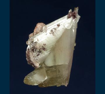 ELC0847 Cerussite ( V-twin ) from Mammoth-St. Anthony Mine, Mammoth District, Tiger, Pinal County, Arizona, USA