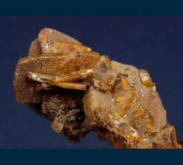 PE1298 Wulfenite from Erupcion/Ahumada Mine, Los Lamentos District, Sierra de Los Lamentos, Municipio de Ahumada, Chihuahua, Mexico