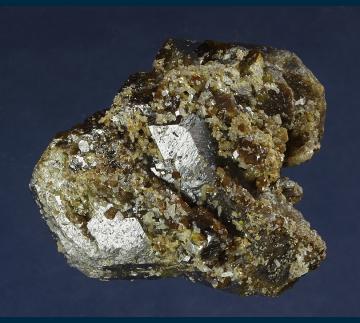 RG0140 Andradite garnet with Quartz from Cerro el Toro, Municipio de Alamos, Sonora, Mexico RG0140 Andradite garnet with Quartz from Cerro el Toro, Municipio de Alamos, Sonora, Mexico