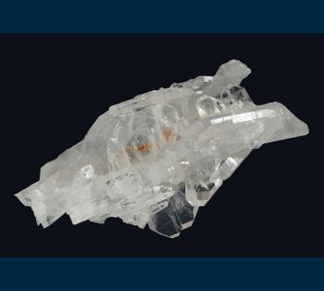 RG0173 Quartz faden from County Line Mine, Mt. Spur, Montgomery - Garland Counties, Arkansas, USA