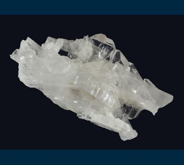 RG0173 Quartz faden from County Line Mine, Mt. Spur, Montgomery - Garland Counties, Arkansas, USA