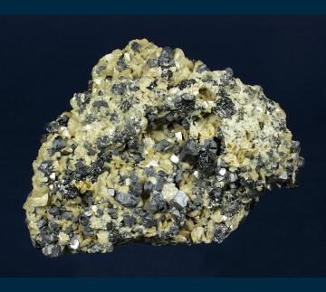 RG0419 Siderite with Galena and Sphalerite from Eagle Mine, Gilman District, Eagle County, Colorado, USA RG0419 Siderite with Galena and Sphalerite from Eagle Mine, Gilman District, Eagle County, Colorado, USA