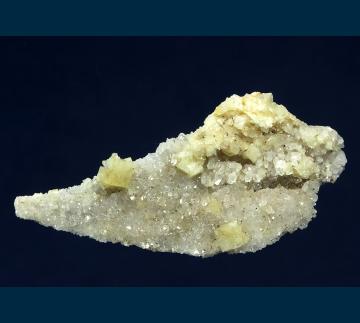 RG1256 Woodhouseite on Quartz from Champion Mine, White Mts., Mono County, California, USA RG1256 Woodhouseite on Quartz from Champion Mine, White Mts., Mono County, California, USA