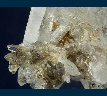 RG1262 Quartz with Anatase and Sphene from Chris Lehmann Anatase prospect, White Mts., Inyo County, California, USA