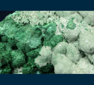 ODM4 Malachite with Calcite from Buffalo Ridge Extension, Old Dominion Mine, Globe-Miami District, Globe Hills, Gila Co., Arizona, USA ODM4 Malachite with Calcite from Buffalo Ridge Extension, Old Dominion Mine, Globe-Miami District, Globe Hills, Gila Co., Arizona, USA
