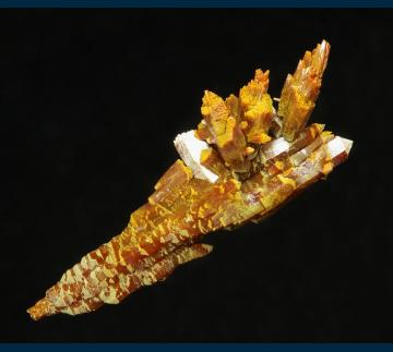 RG0639 Vanadinite from Western Union Mine, Stockton Camp (Wallapai) District, Cerbat Mts., Mohave Co., Arizona, USA