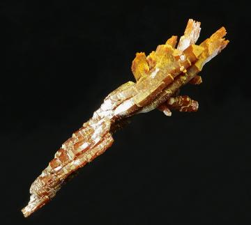 RG0639 Vanadinite from Western Union Mine, Stockton Camp (Wallapai) District, Cerbat Mts., Mohave Co., Arizona, USA