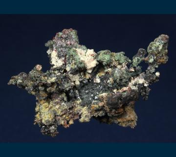 RM1 Cuprite on Copper from Ray Mine, Ray District, near Kearney, Dripping Springs Mts., Pinal County, Arizona, USA RM1 Cuprite on Copper from Ray Mine, Ray District, near Kearney, Dripping Springs Mts., Pinal County, Arizona, USA