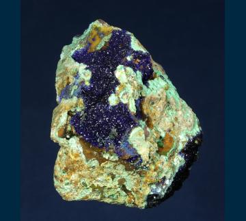 RM3 Azurite from Ray Mine, Ray District, near Kearney, Dripping Springs Mts., Pinal County, Arizona, USA RM3 Azurite from Ray Mine, Ray District, near Kearney, Dripping Springs Mts., Pinal County, Arizona, USA