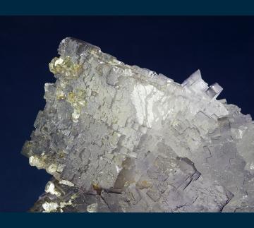 M22277 Fluorite with Calcite on Celestite from Mina el Tule, Melchor Múzquiz, Mun. de Melchor Múzquiz, Coahuila, Mexico M22277 Fluorite with Calcite on Celestite from Mina el Tule, Melchor Múzquiz, Mun. de Melchor Múzquiz, Coahuila, Mexico
