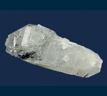 RG1289 Bournonite on Quartz from Yaogangxian Mine, Yizhang County, Chenzhou Prefecture, Hunan Province, China