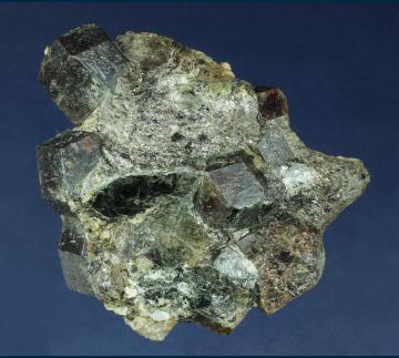 RG0965 Almandine garnet in Biotite schist from Harstad, Troms Fylke, Norway RG0965 Almandine garnet in Biotite schist from Harstad, Troms Fylke, Norway