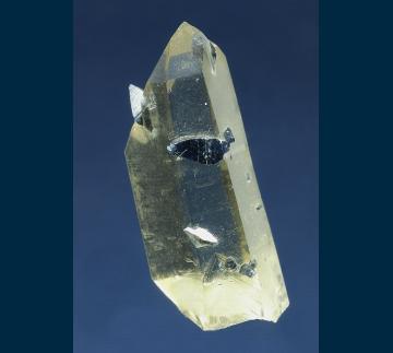 RG0970 Anatase on Quartz from Matskorhae, Ullensvang Statsallmenning, Hordaland Fylke, Norway