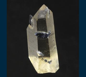 RG0970 Anatase on Quartz from Matskorhae, Ullensvang Statsallmenning, Hordaland Fylke, Norway