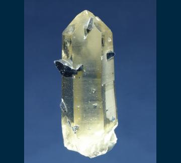 RG0970 Anatase on Quartz from Matskorhae, Ullensvang Statsallmenning, Hordaland Fylke, Norway