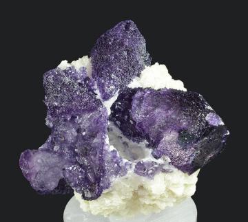 Fluorite (etched corners) on Barite - United States of America - LTH898