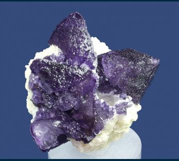 Fluorite (etched corners) on Barite - United States of America - LTH898