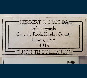 F4019 Fluorite from Annabel Lee Mine, Cave-in-Rock District, Hardin County, Illinois, USA F4019 Fluorite from Annabel Lee Mine, Cave-in-Rock District, Hardin County, Illinois, USA