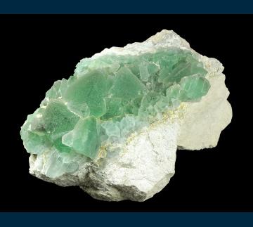 F385 Fluorite from Green Spar Mine, Gila Fluorspar District, Grant County, New Mexico, USA F385 Fluorite from Green Spar Mine, Gila Fluorspar District, Grant County, New Mexico, USA
