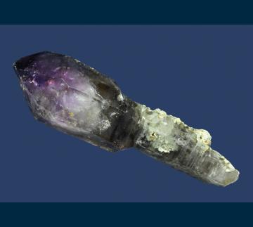 Q319 Quartz ( var. Amethyst scepter ) from Obman Mine, Aldan, Siberia, Sakha Respublika, Russia Q319 Quartz ( var. Amethyst scepter ) from Obman Mine, Aldan, Siberia, Sakha Respublika, Russia
