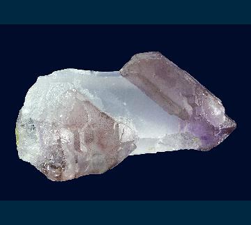 Q022 Quartz ( var. Amethyst Scepter ) from Ambositra, Madagascar Q022 Quartz ( var. Amethyst Scepter ) from Ambositra, Madagascar