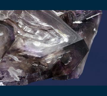 Q078 Quartz ( var. Amethyst & Smoky ) from Brandberg, Namibia